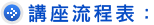 講座流程表
